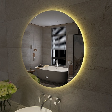 Xellanz Spiegel Giro ronde spiegel met LED verlichting 120 cm 4