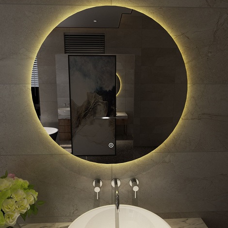 Xellanz Spiegel Giro ronde spiegel met LED verlichting 60 cm 3