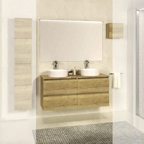 Xellanz badmeubel bologna 120 cm nato blad