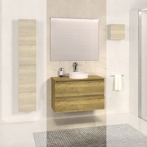 Xellanz badmeubel bologna 80 cm nato blad