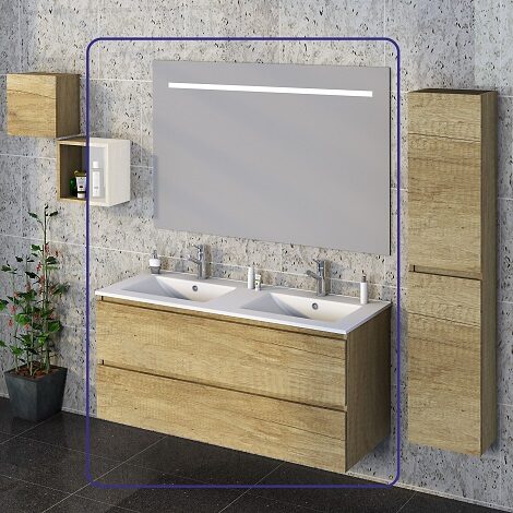 Xellanz sephia compleet badmeubel 120 cm nature