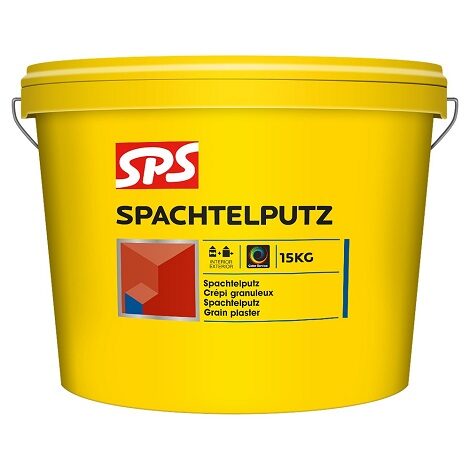 SPS Spachtelputz binnen- buitenkwaliteit 1.2 mm wit 15kg