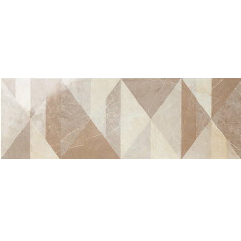 Marazzi Italie - Dec 32.5x97.7 Mm2f Cr Br Rt Mrz - Wandtegel - Evolution - Gerectificeerd