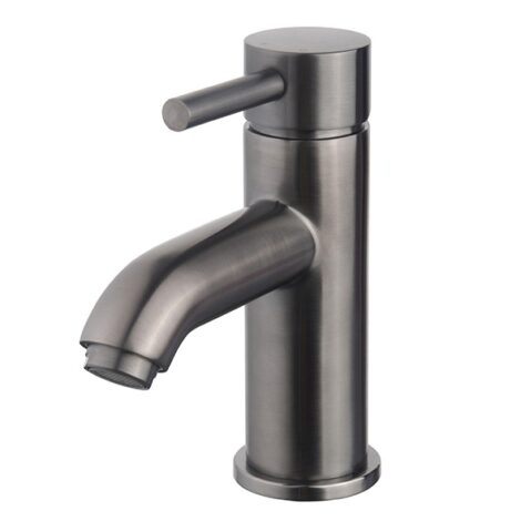 Wiesbaden Cadans wastafelmengkraan laag model Gunmetal