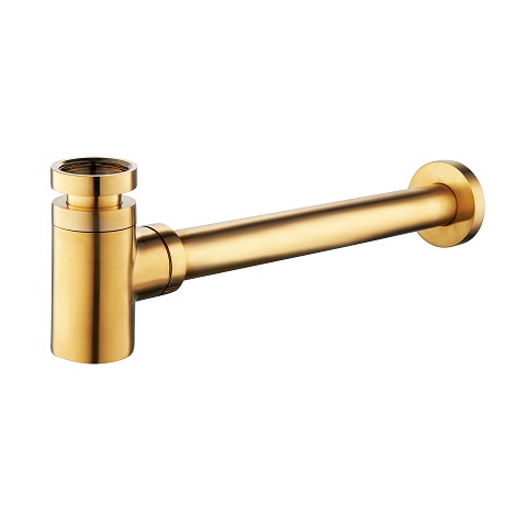 Wiesbaden Fonteinset One Pack Mini Rhea fontein 36x18x9 cm geborsteld messing Carrara links 4