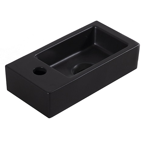 Wiesbaden Fonteinset One Pack Mini Rhea fontein 36x18x9 cm mat zwart links 5