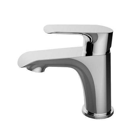 Wiesbaden Tarma éénhendel wastafelmengkraan laag chroom