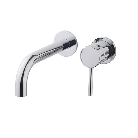 Wiesbaden inbouw wastafelkraan Caral Twenty eenhendel afbouwdeel chroom