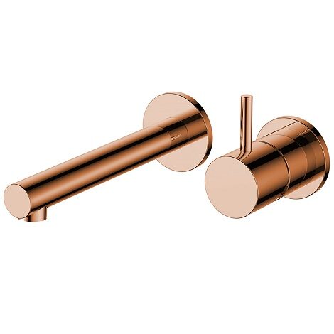 Wiesbaden inbouw wastafelkraan Style mengkraan eenhendel geborsteld koper