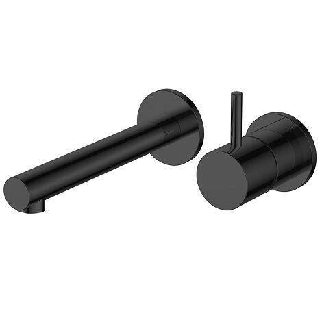 Wiesbaden inbouw wastafelkraan Style mengkraan eenhendel mat zwart