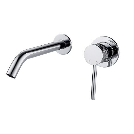 Wiesbaden inbouw wastafelmengkraan Ribbd eenhendel chroom 1