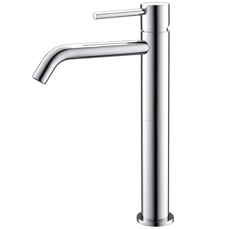 Wiesbaden opbouw wastafelmengkraan Style XL uitloop hoog chroom