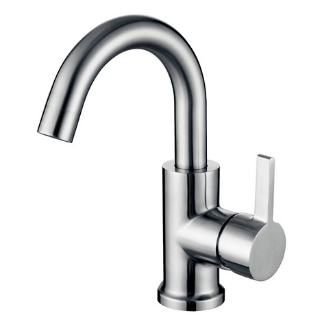 Wiesbaden wastafelmengkraan draaibare uitloop RVS 304 Wes