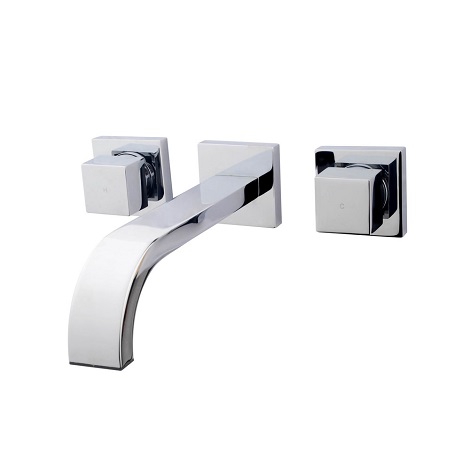 Xellanz inbouw wastafelmengkraan Rombo 2-knops chroom